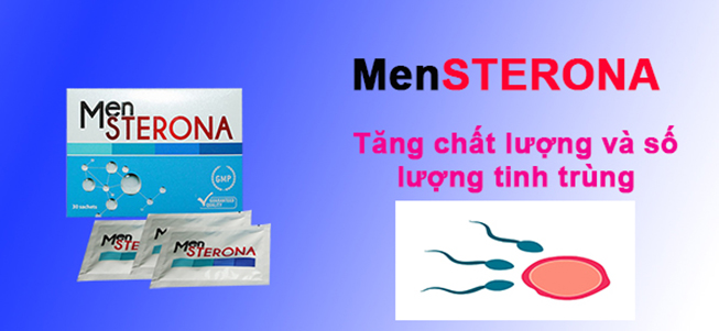 mensterona điều trị vô sinh ở nam giới